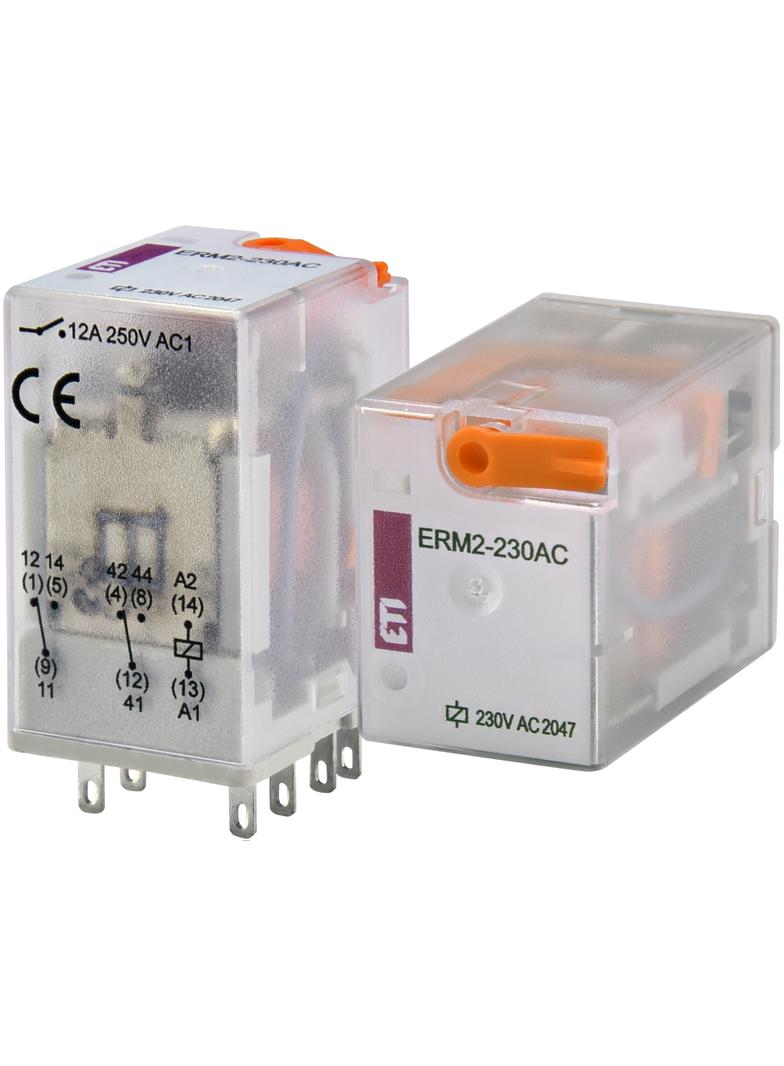 Przekaźnik 2 stykowy 230V AC ERM2-230AC 002473004 ETI