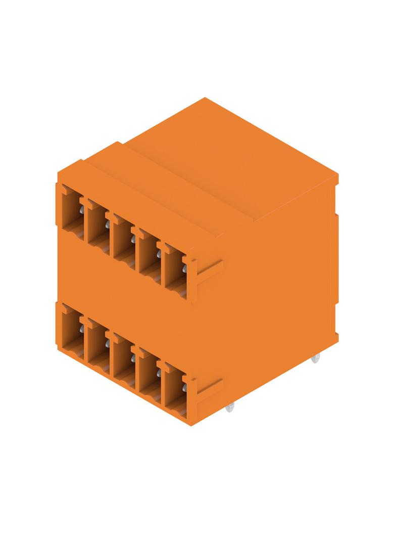 SCD 3.81/10/90G 3.2SN OR BX Wtyki PCB (złącza płyty), 3.81 mm, Liczba biegunów: 10, kąt odejścia: 90° /56szt./ 1972820000 WEIDMÜLLER