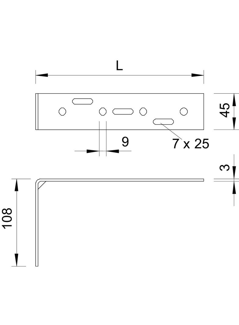 WW 100/20, KĄTOWNIK ŚCIENNY 100/200 FS