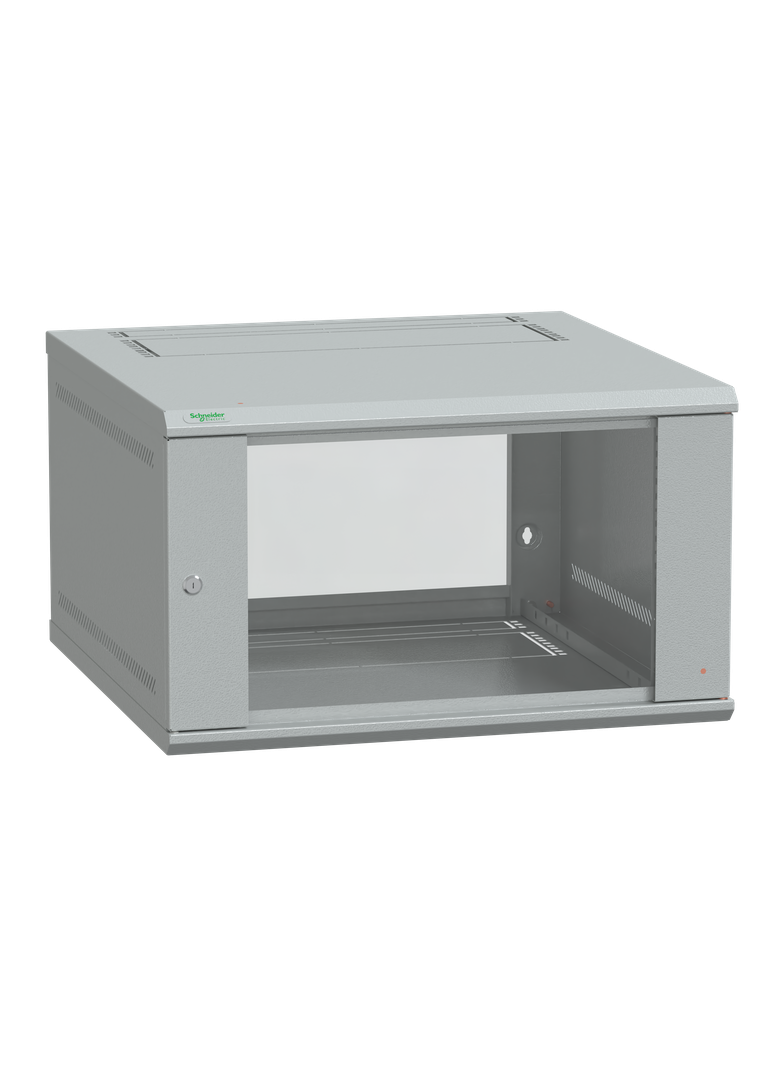 Obudowa KDB, oszklona, 6U, 600x400, RAL7035, IP20, IK08, 50kg