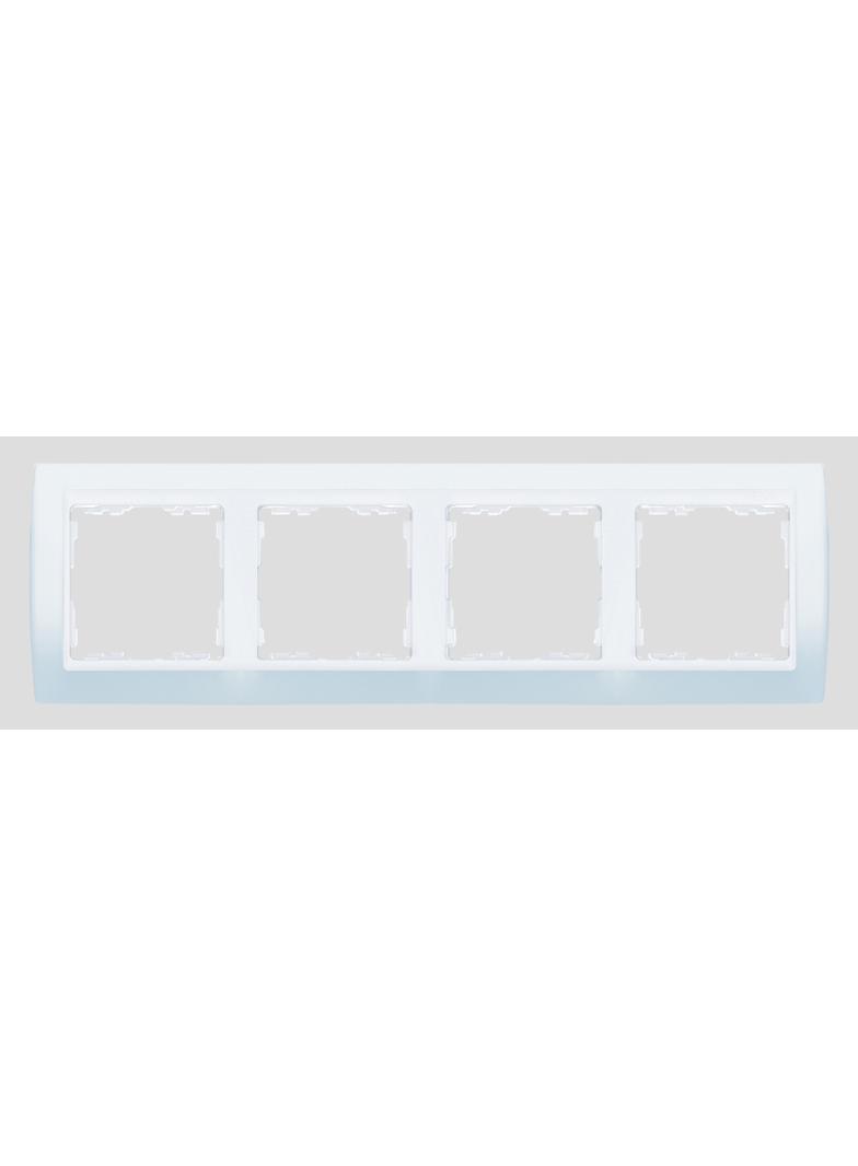 RAMKA 4X BIAŁA/BIAŁA 82640-30 KONTAKT