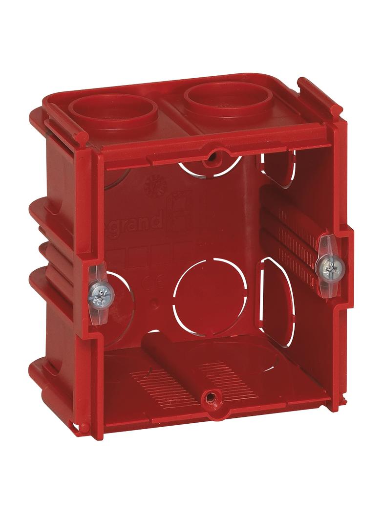 BATIBOX PUSZKA POJEDYNCZA - ŚCIANY MUROWANE DO ŁĄCZENIA W PUSZKI WIELOKROTNE 50 MM, Legrand