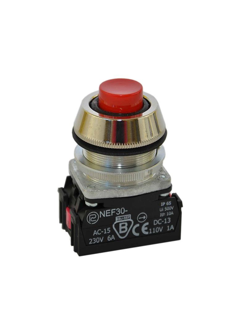 Przycisk NEF30-UW2Y czerwony