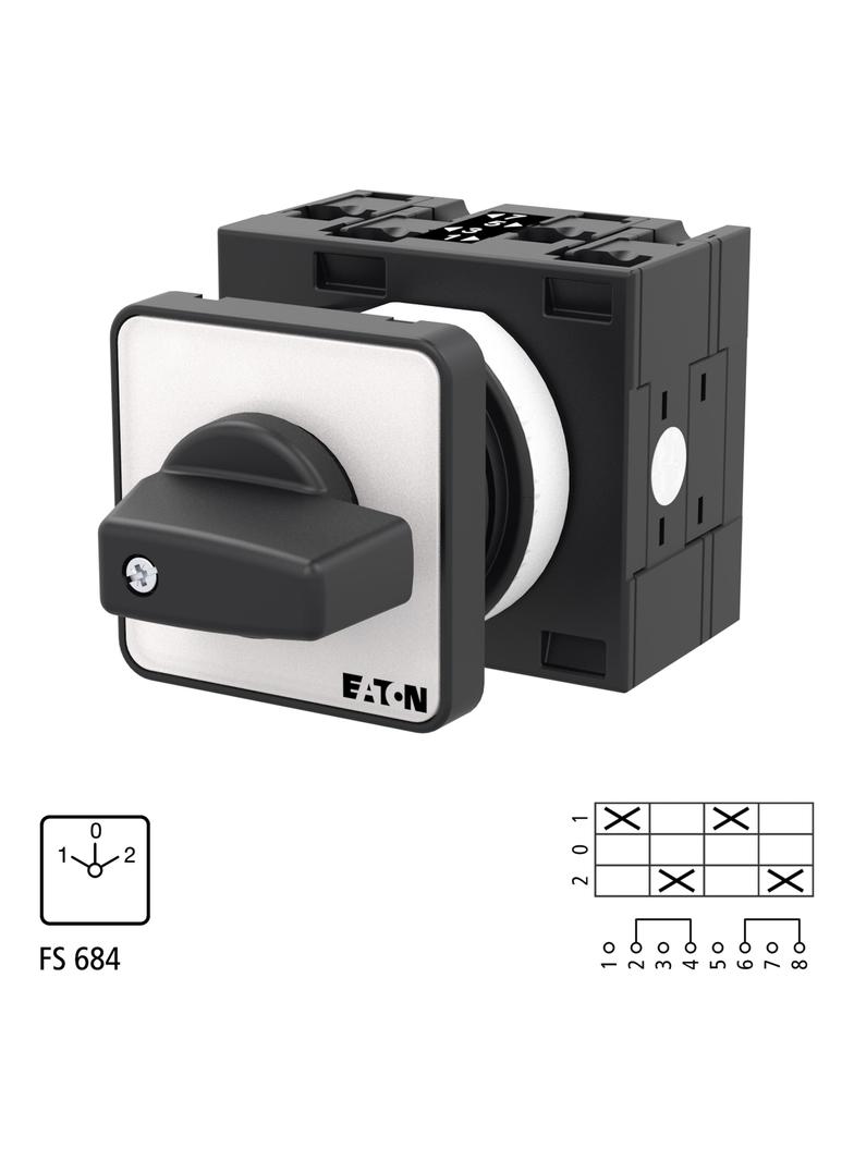 T3-2-8211/E Łącznik krzywkowy 32A 13kW 061837 EATON