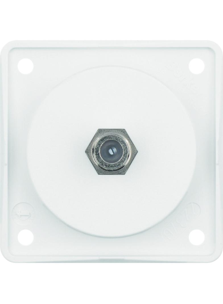 Integro Flow Gniazdo przyłączeniowe anteny SAT, biały 945192502 HAGER