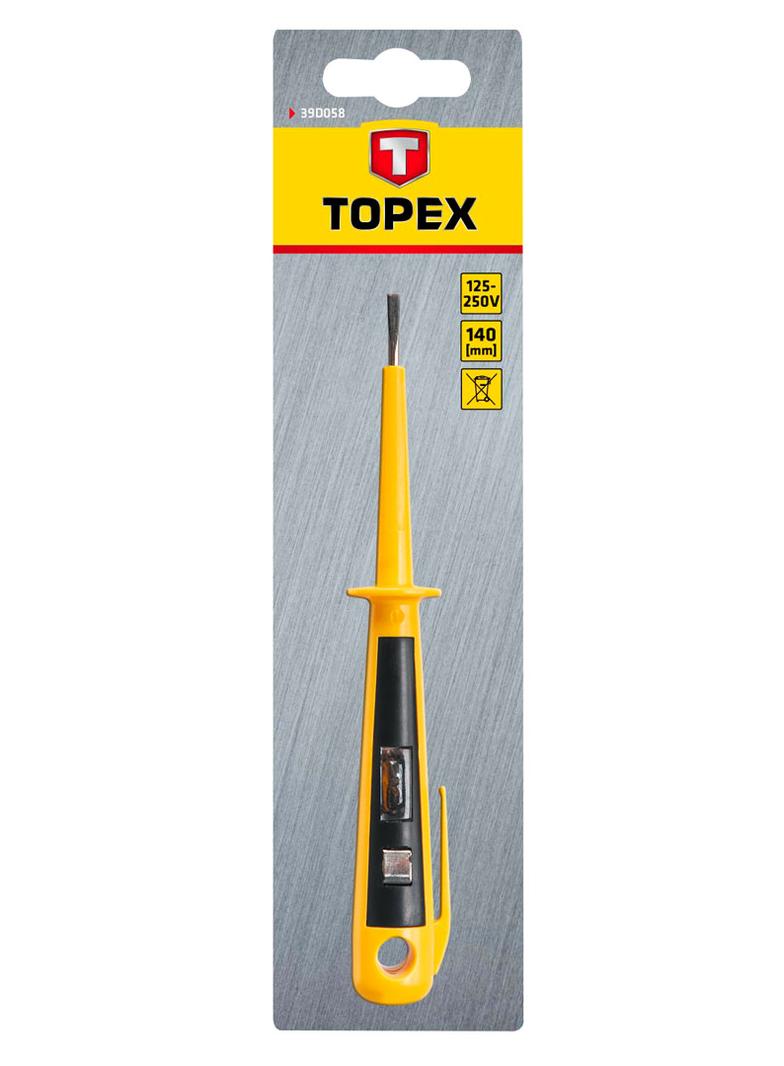 Próbnik instalacji elektrycznej 125-250V, 140 mm