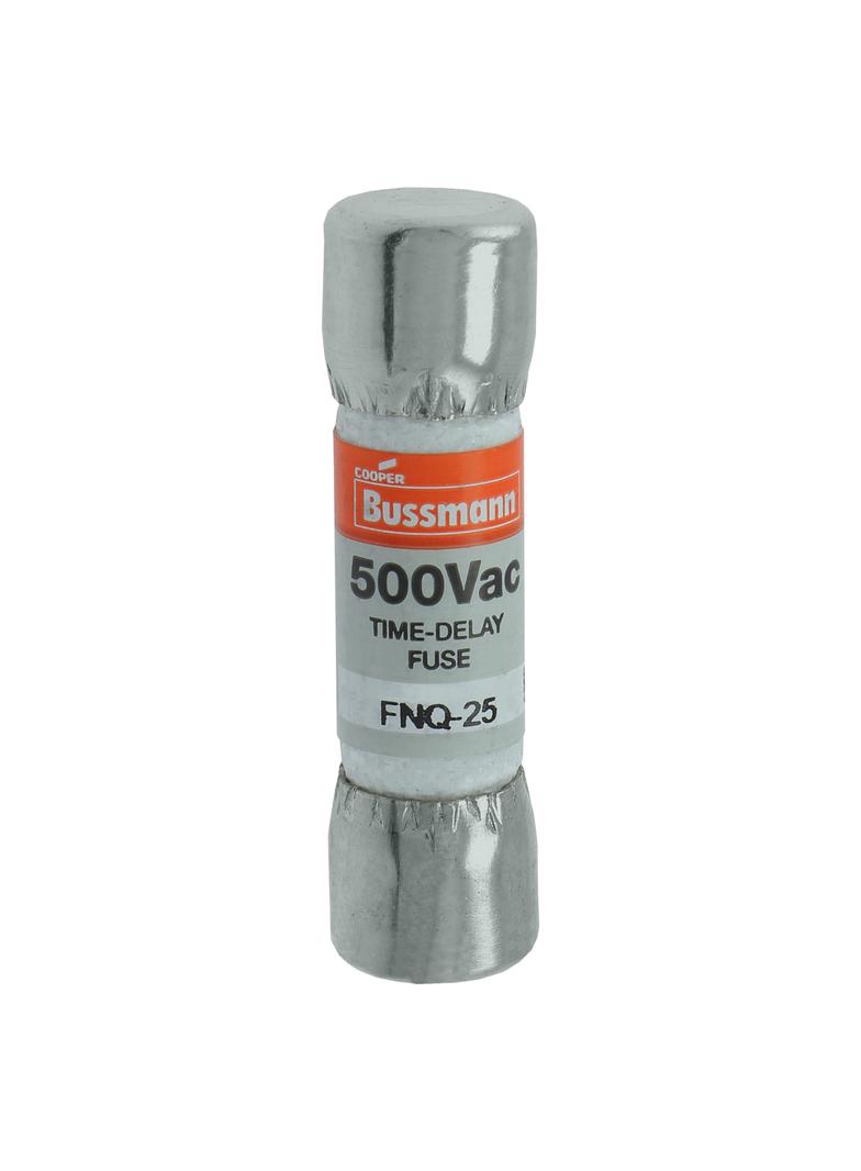 BUSS MIDGET FUSE 25A 600VAC zwłoczna 10,3 x 38,1mm FNQ-25 EATON