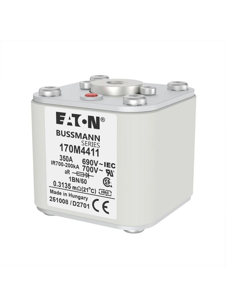 FUSE 350A 690V 1BN/50 AR UC Wkładka szybka 350A AC 690V rozmiar 1 53x69x51 mm aR IEC UL w 170M4411 E