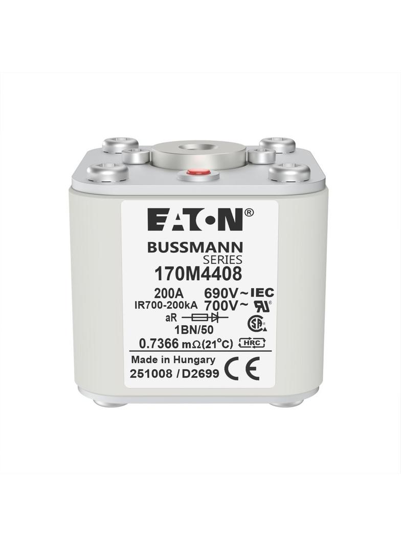 FUSE 200A 690V 1BN/50 AR UC Wkładka szybka 200A AC 690V rozmiar 1 53x69x51 mm aR IEC UL 170M4408 EAT