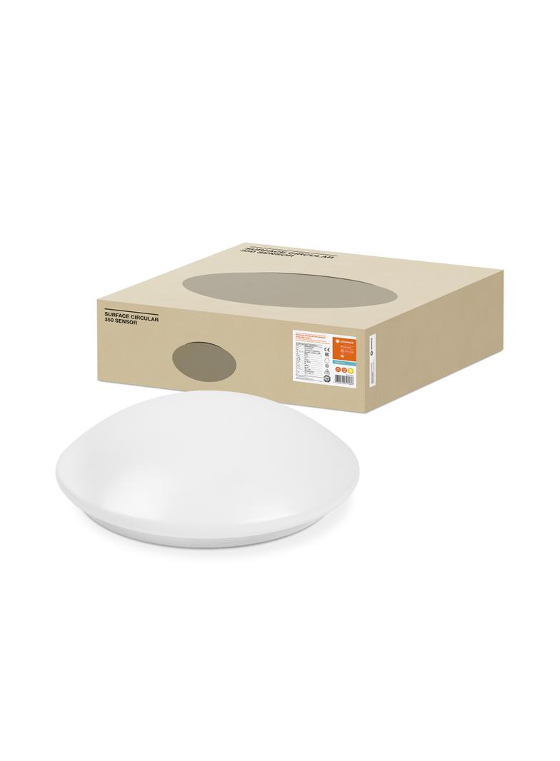 Plafon LED SURFACE CIRCULAR 350 SENSOR 18W 830 IP44 4058075617988 LEDVANCE