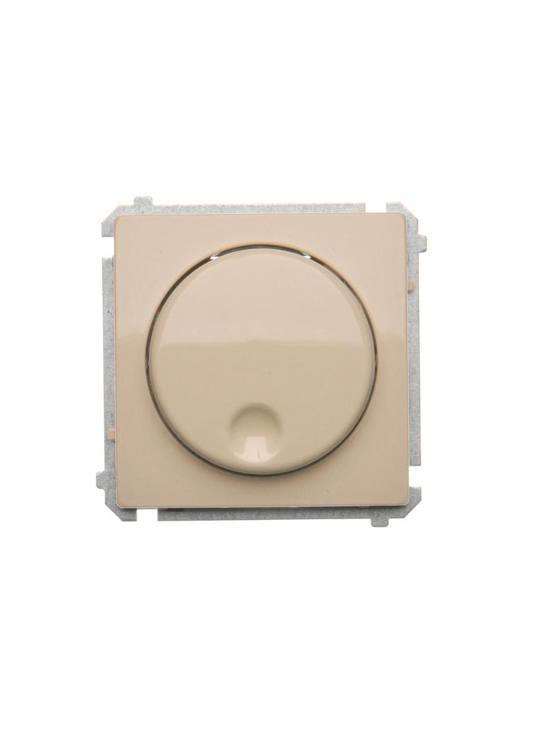 Simon Basic Ściemniacz naciskowo-obrotowy 20–500 W 230V beż