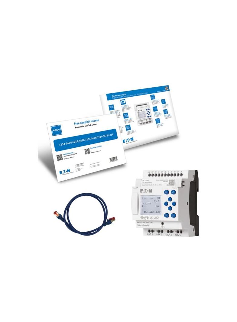 EASY-BOX-E4-UC1 easyE4 Soft kabel - STARTERKIT 197227 EATON