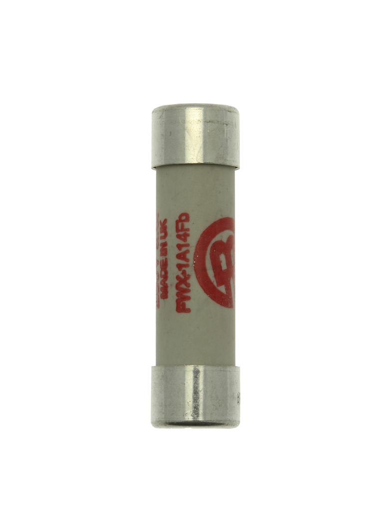 1A 250V AC 14x51mm S/COND FERRULE FUSE Wkładka szybka 1A AC 250V DC 250V 14x51 mm aR UL FWX-1A14F EA