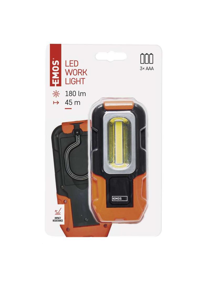Latarka LED 3W 200lm 3×AAA /z uchwytem i magnesem/ P3888 EMOS
