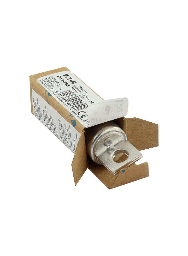 70AMP 150V AC SEMI-COND. FUSE Wkładka szybka 70A AC 150V DC 150V 25x68 mm UL FWA-70B EATON
