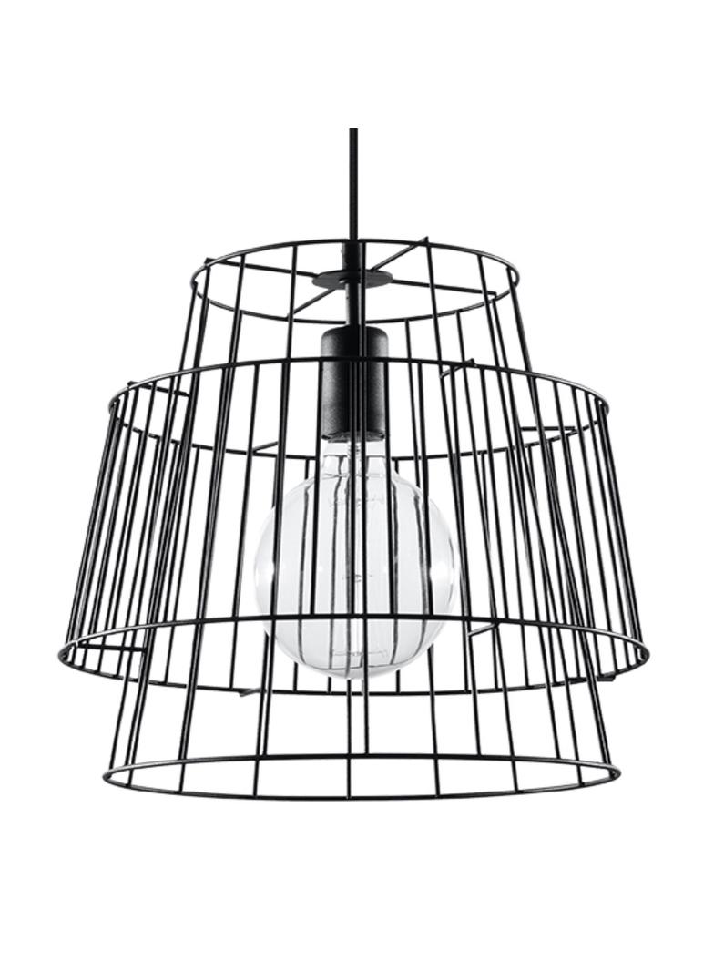 Sollux Lampa wisząca GATE czarny SL.0663