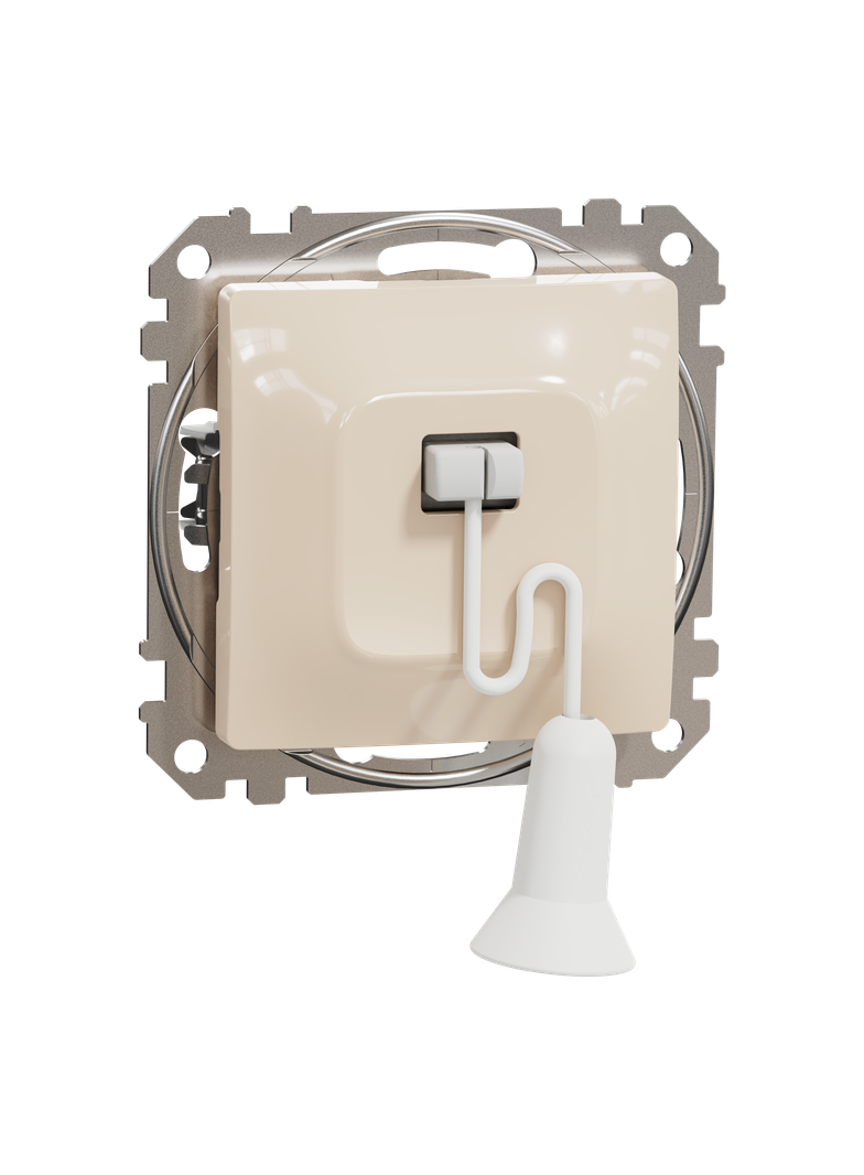 Sedna Design & Elements, przycisk z cięgnem, beżowy