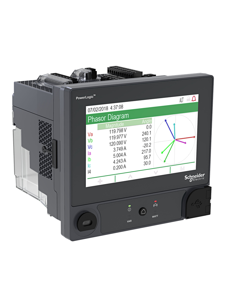 Power Logic analizator jakości zasilania ION9000, Std CVM i PSU, z wyśw. 192mm