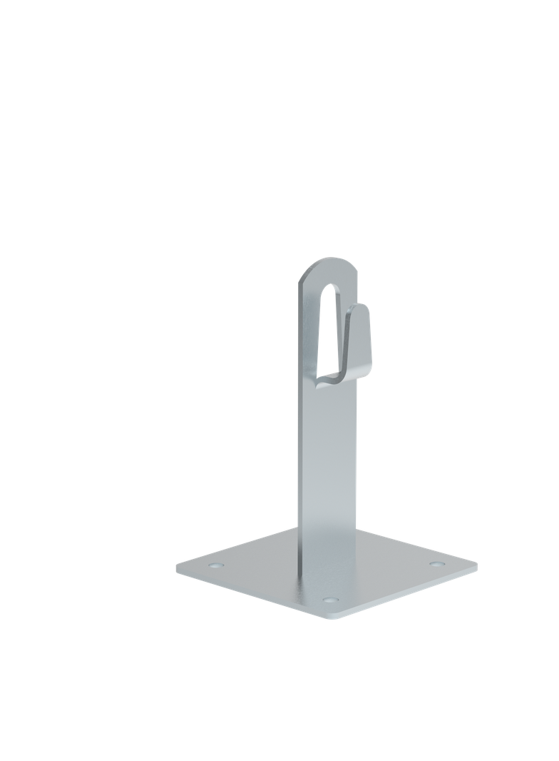 OC UCHWYT DACHOWY Z PŁYTKĄ /100 15.1.1 OC