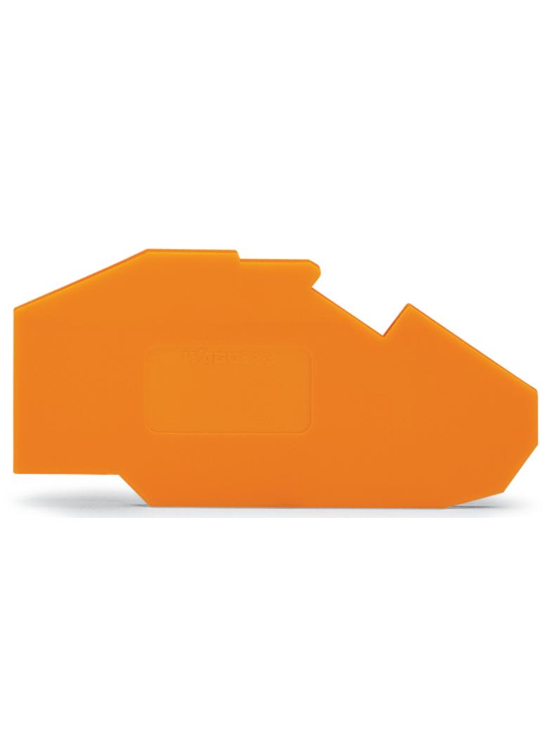 ścianka końcowa pomarańczowa