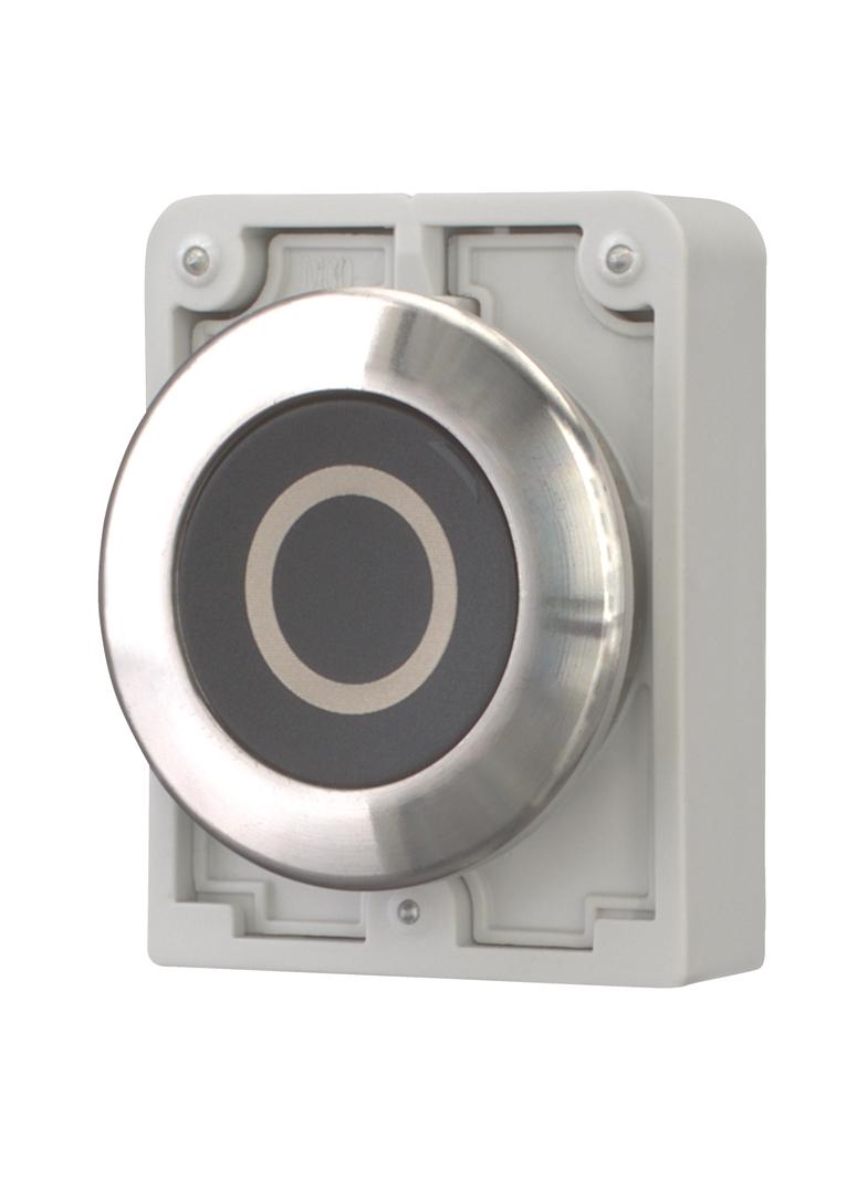 M30I-FD-S-X0 Przycisk 30mm płaski czarny O stal nierdzewna 188106 EATON