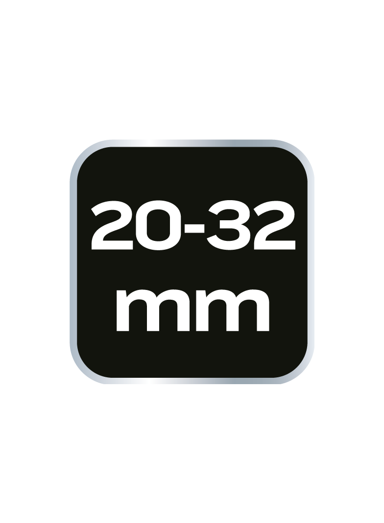 Opaska ślimakowa 20-32/9 mm, W4, 3 szt.