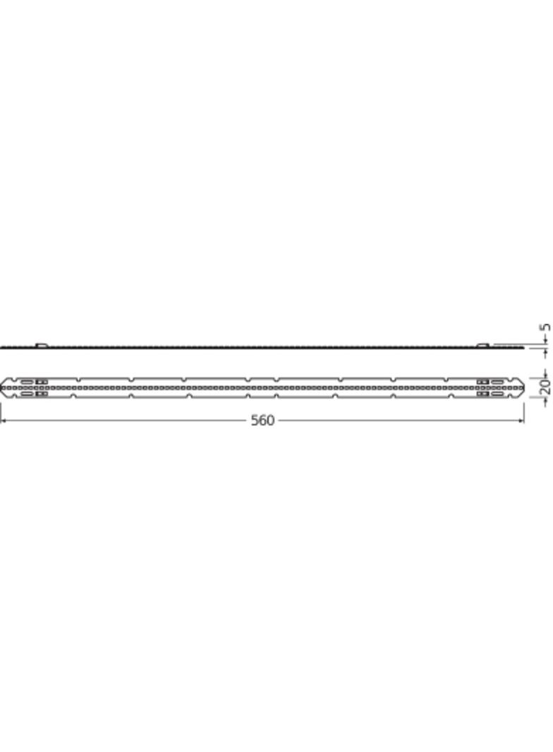 Moduł PrevaLED PL-LIN-Z6 4000-840 560x20-LV