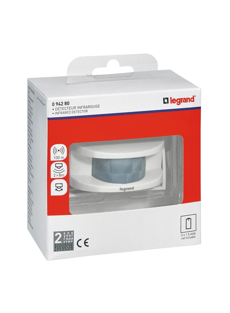 DETEKTOR PODCZERWIENI DO ZESTAWÓW WIDEODOMOFONOWYCH, Legrand
