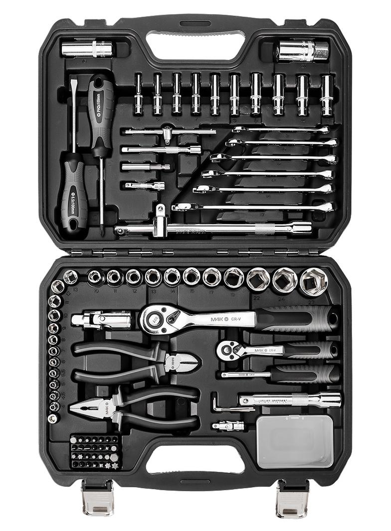 Zestaw narzędzi M4K Garage, 90 elementów
