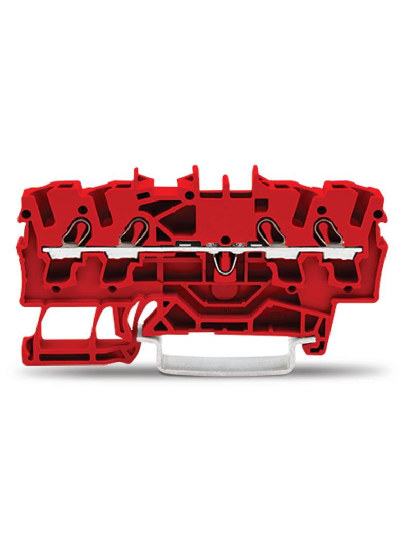 TOPJOBS złączka 4-przewodowa 2,5 mm2 czerwona