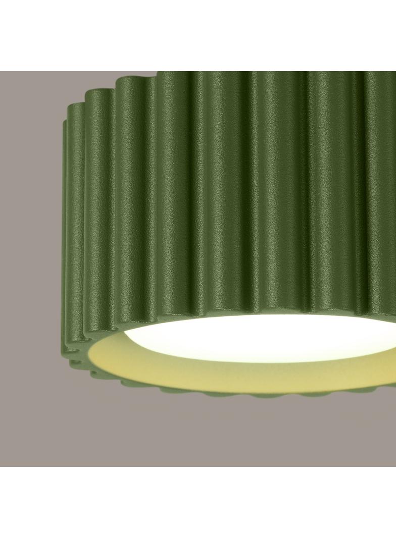 SOLLUX Plafon AURA 1 zielony oliwkowy Gx53 ; SL.1797