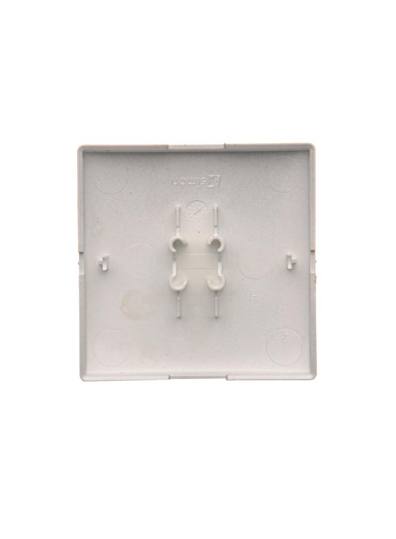 Simon Basic Klawisz pojedynczy z piktogramem klucza srebrny mat