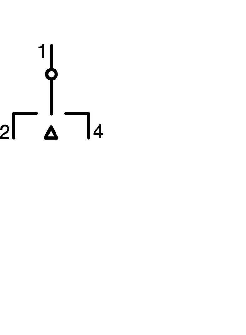 Modułowy przełącznik zasilania 1P+N I-0-II 63A 230VAC SF263 HAGER