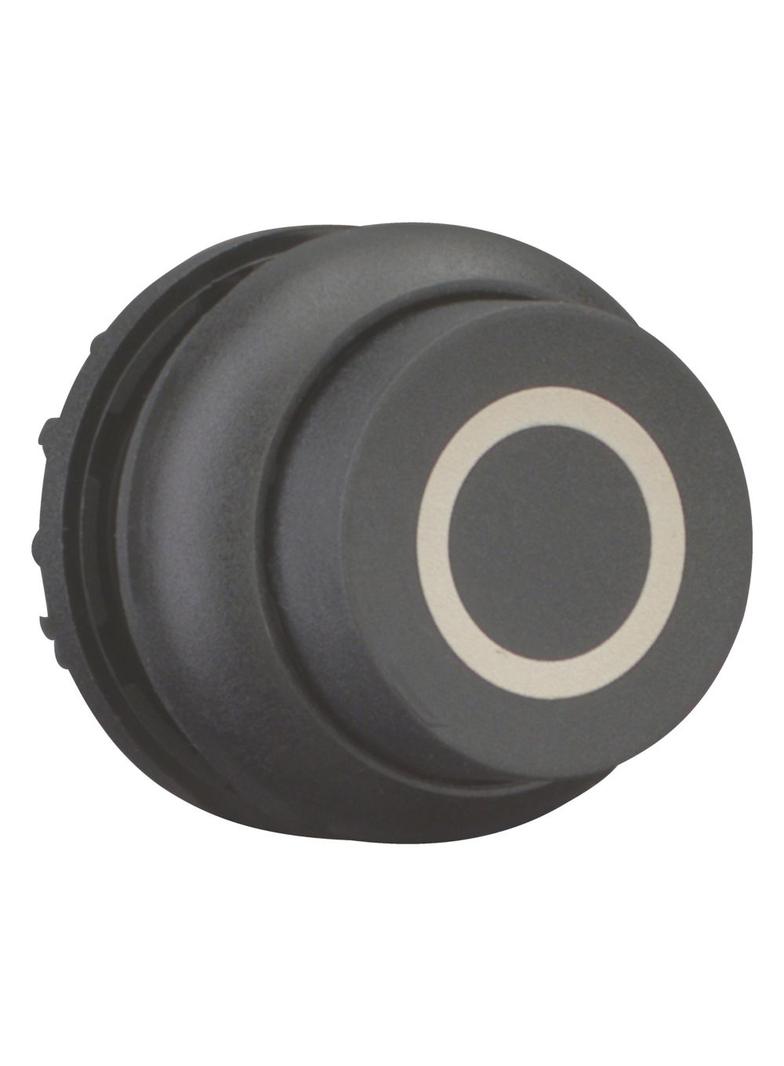 M22S-DH-S-X0 Napęd przycisku czarny /O/ z samopowrotem płaski wystający 216660 EATON