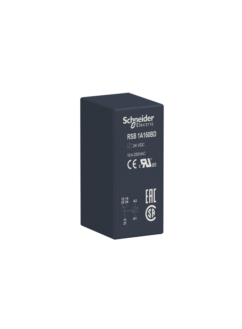 Zelio Relay Przekaźnik interfejsowy 1C/O 16A, 24V DC