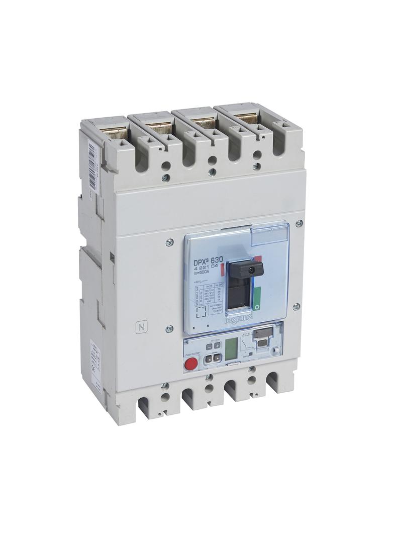 Wyłącznik DPX3 630 S2+P 4P 500A 36kA 422104 LEGRAND