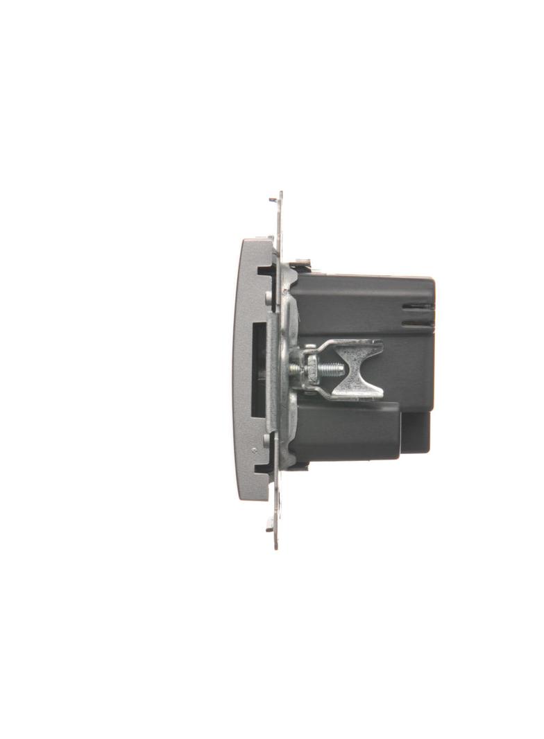 Simon 54 Ładowarka 2 x USB 2.1 A 5V DC 230V srebrny mat DC2USB.01/43 KONTAKT