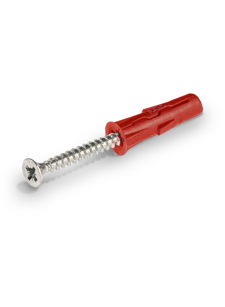 Kołek uniwersalny UNO 6mm z wkrętem 4,0x35mm 100szt. UNO-06+435 RAWLPLUG