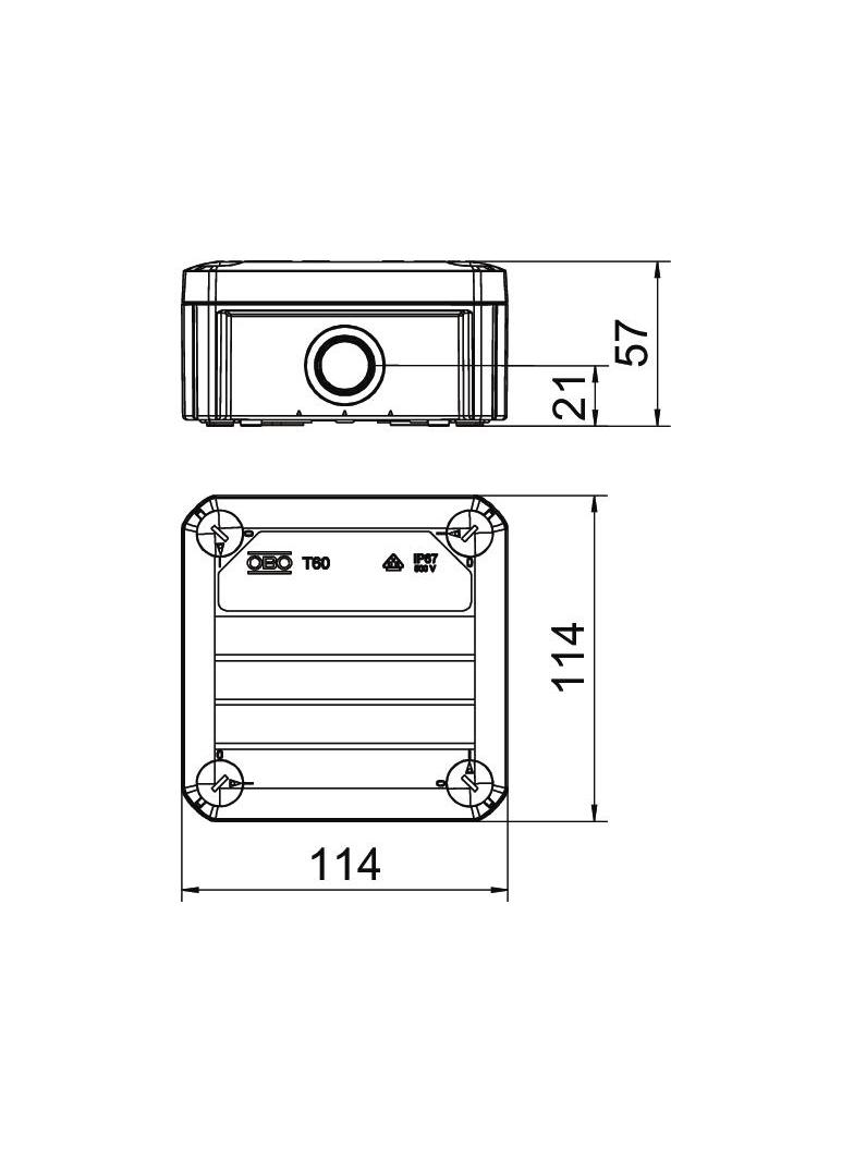 T 60 M20, Puszka odgałęźna