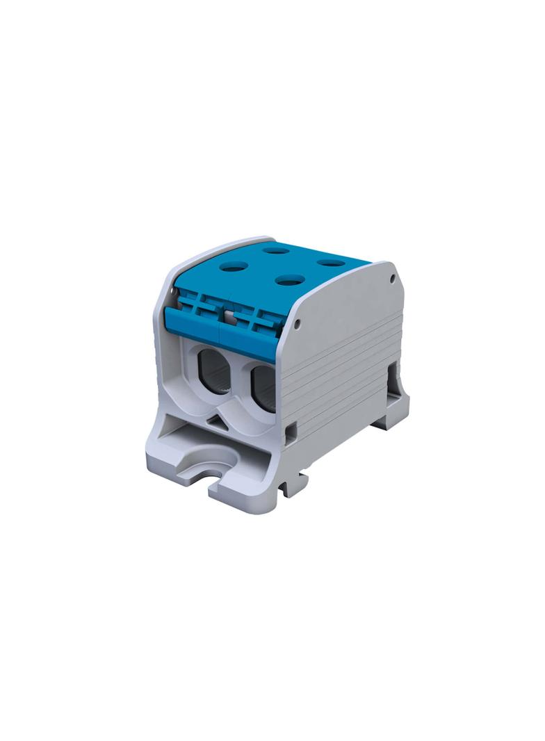 STB 50-2 Złączka szynowa gwintowa Al/Cu 87320 SIMBLOCK niebieski