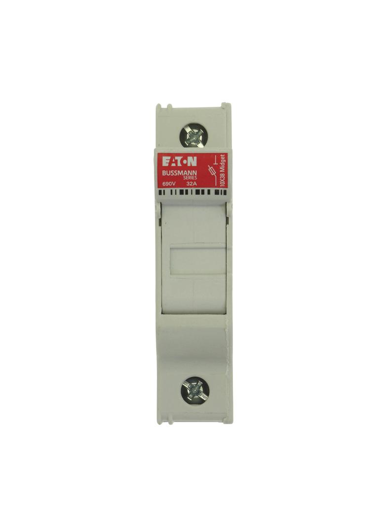 FUSE HOLDER 10 3X38 1P (REPLACED) Podstawa wkładki cylindrycznej 10x38 1P 32A 690VAC CHM1DU EATON
