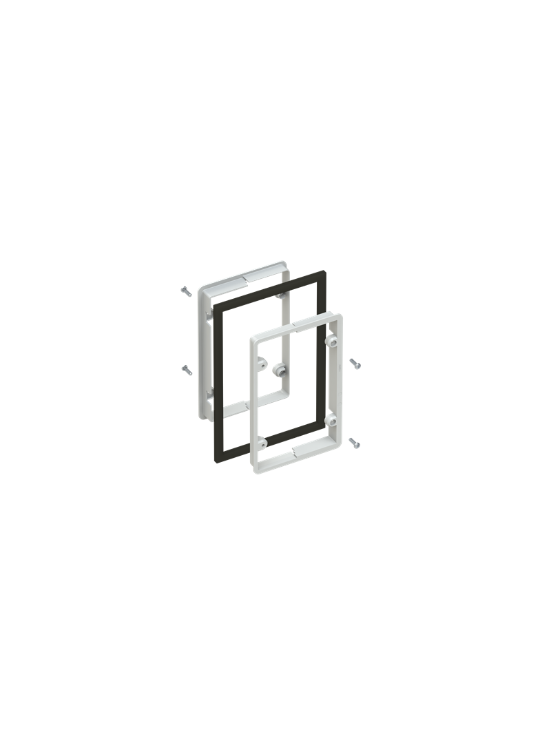 TZ609 Ramka izolacyjna pod przepustu boczne (wymagana przy łączeniu szaf w szereg w klasie I)