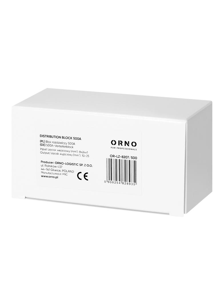 Blok rozdzielczy 500A OR-LZ-8207/500 ORNO