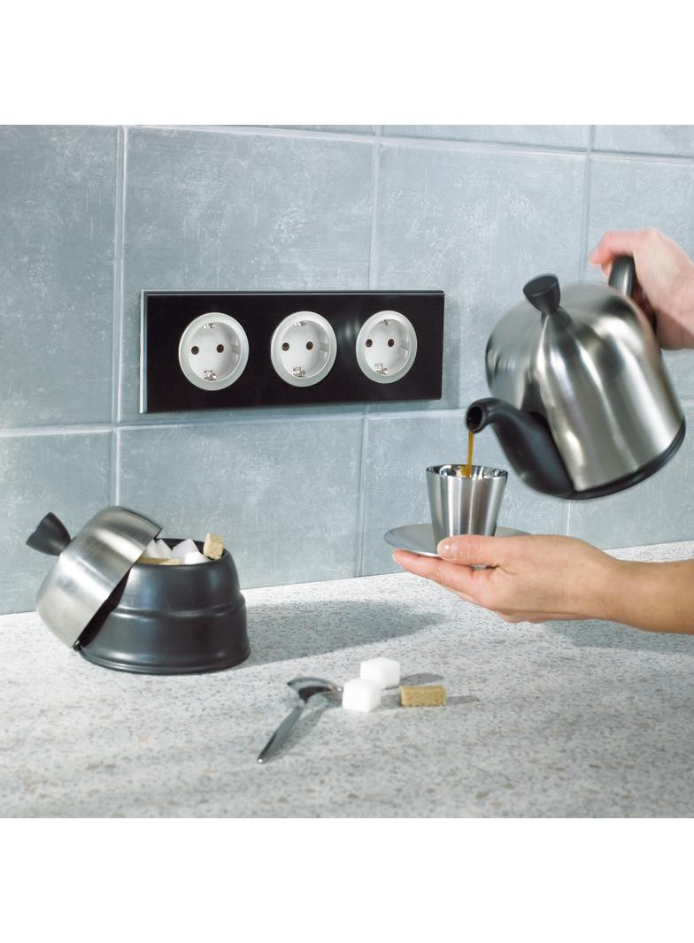 CELIANE - GNIAZDO 2P+Z SCHUKO 16A, AUTOMATYCZNE ZACISKI SPREŻYNOWE, Legrand