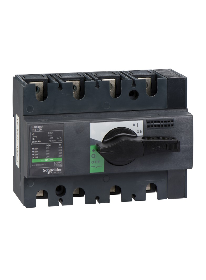 Compact INS INV, rozłącznik INS100 100A 4P
