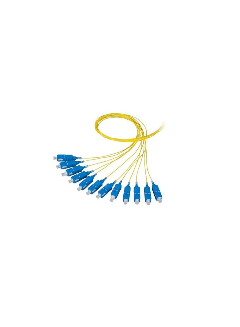 Pigtail SM 9/125, SC/PC pokrycie 0,9mm, dł.2m