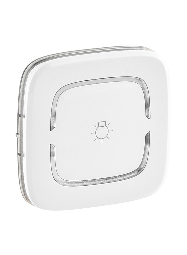 MY HOME VALENA ALLURE - KLAWISZ STEROWNIKA PODSTAWOWEGO OŚWIETLENIE BIAŁY, Legrand