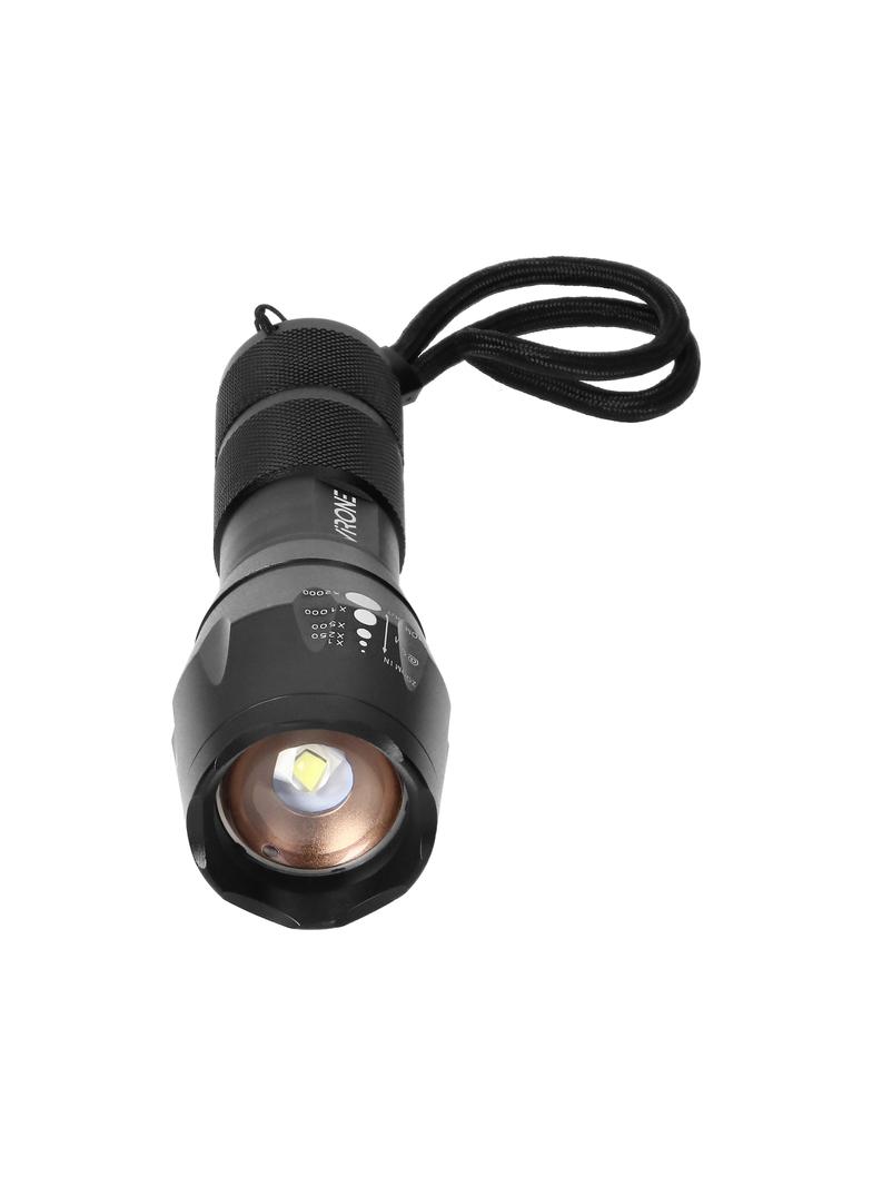Latarka LED CREE 10W z zoomem, 800lm, 3 x AAA, aluminiowa konstrukcja LT-5 ORNO