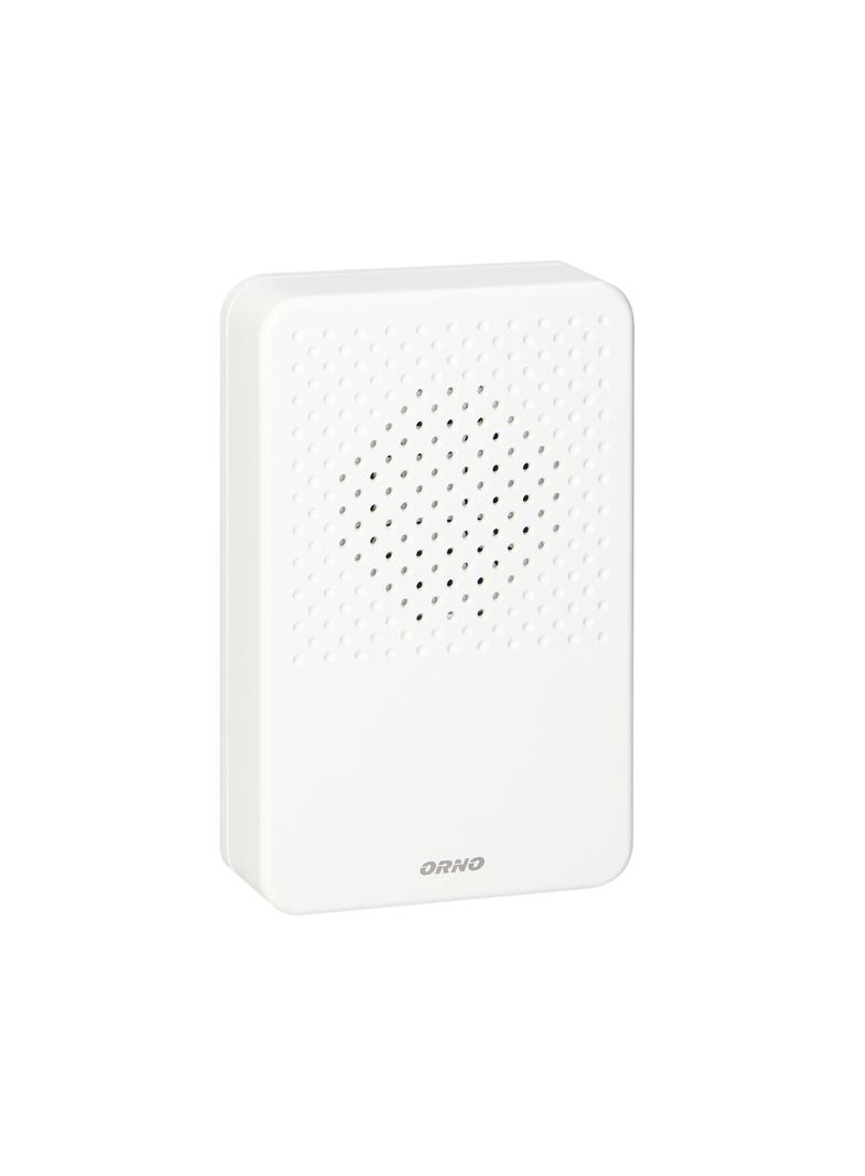 Dzwonek elektroniczny jednotonowy LARK MAXI AC 230V biały OR-DP-MR-161/W ORNO