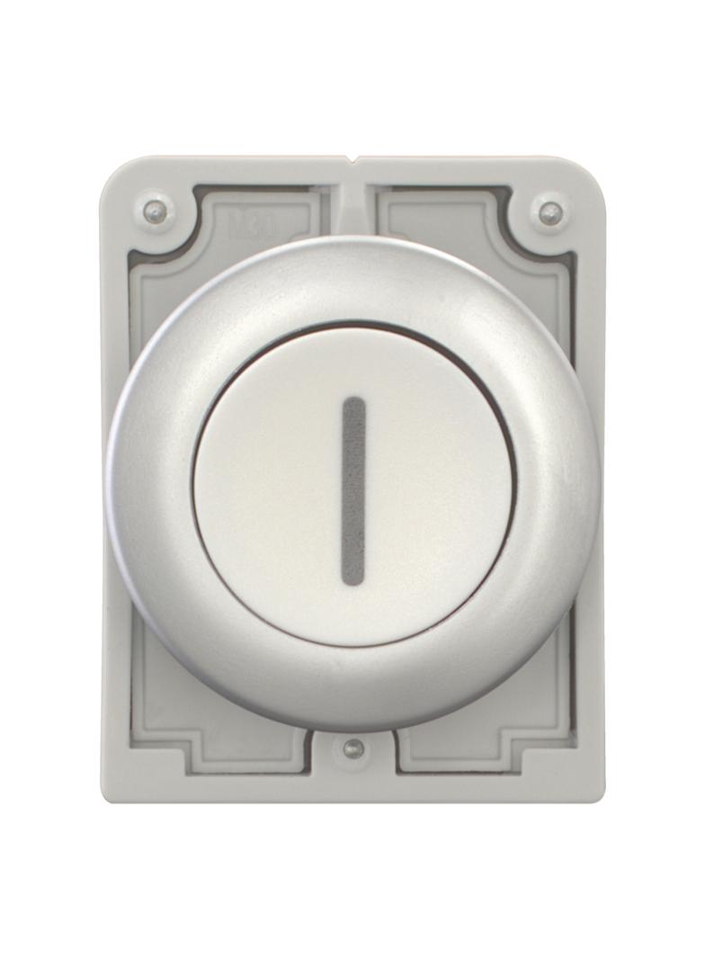 M30C-FDR-W-X1 Przycisk 30mm płaski biały bez samopowrotu I 182938 EATON